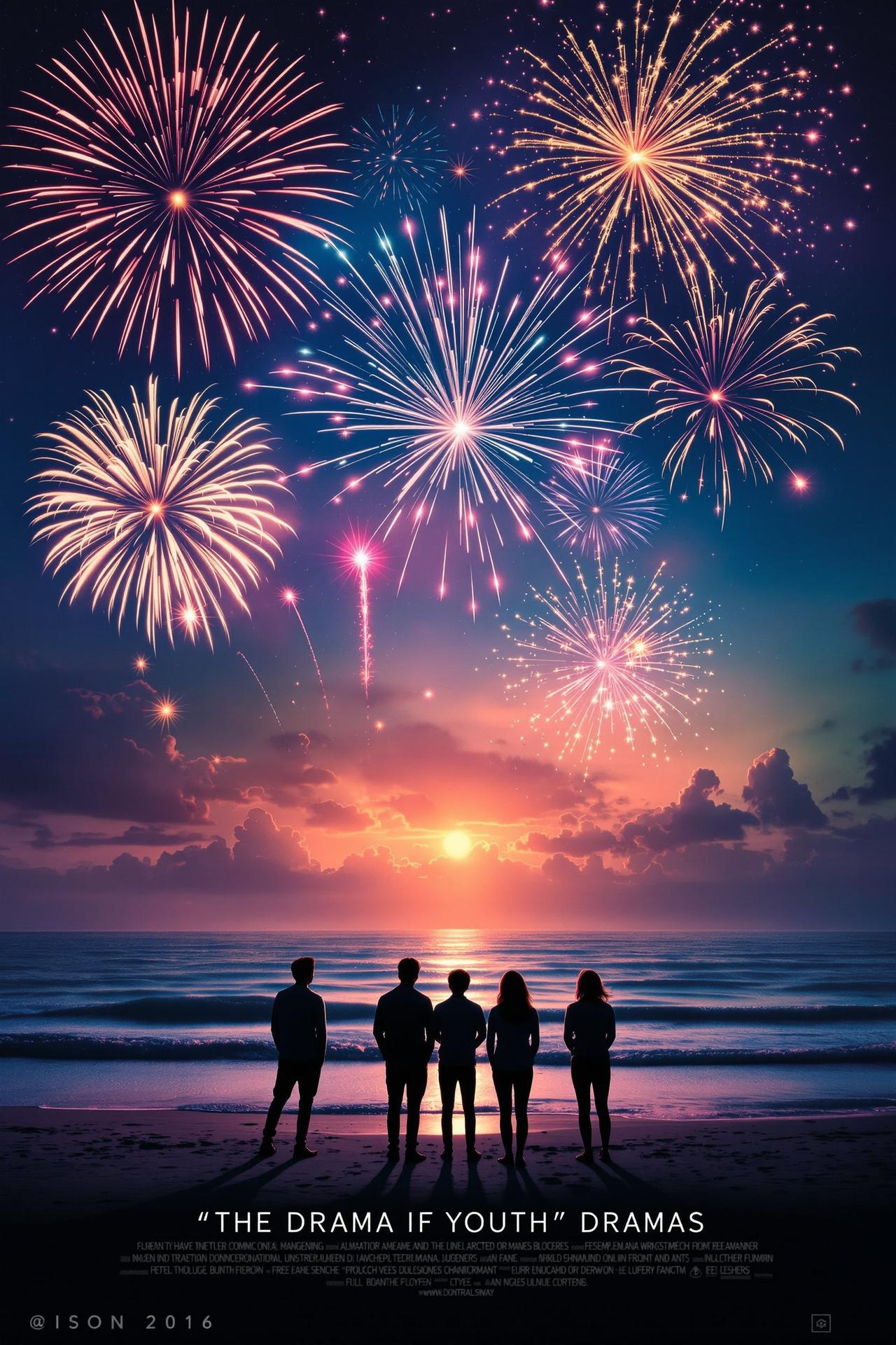 花火之夜 影视海报